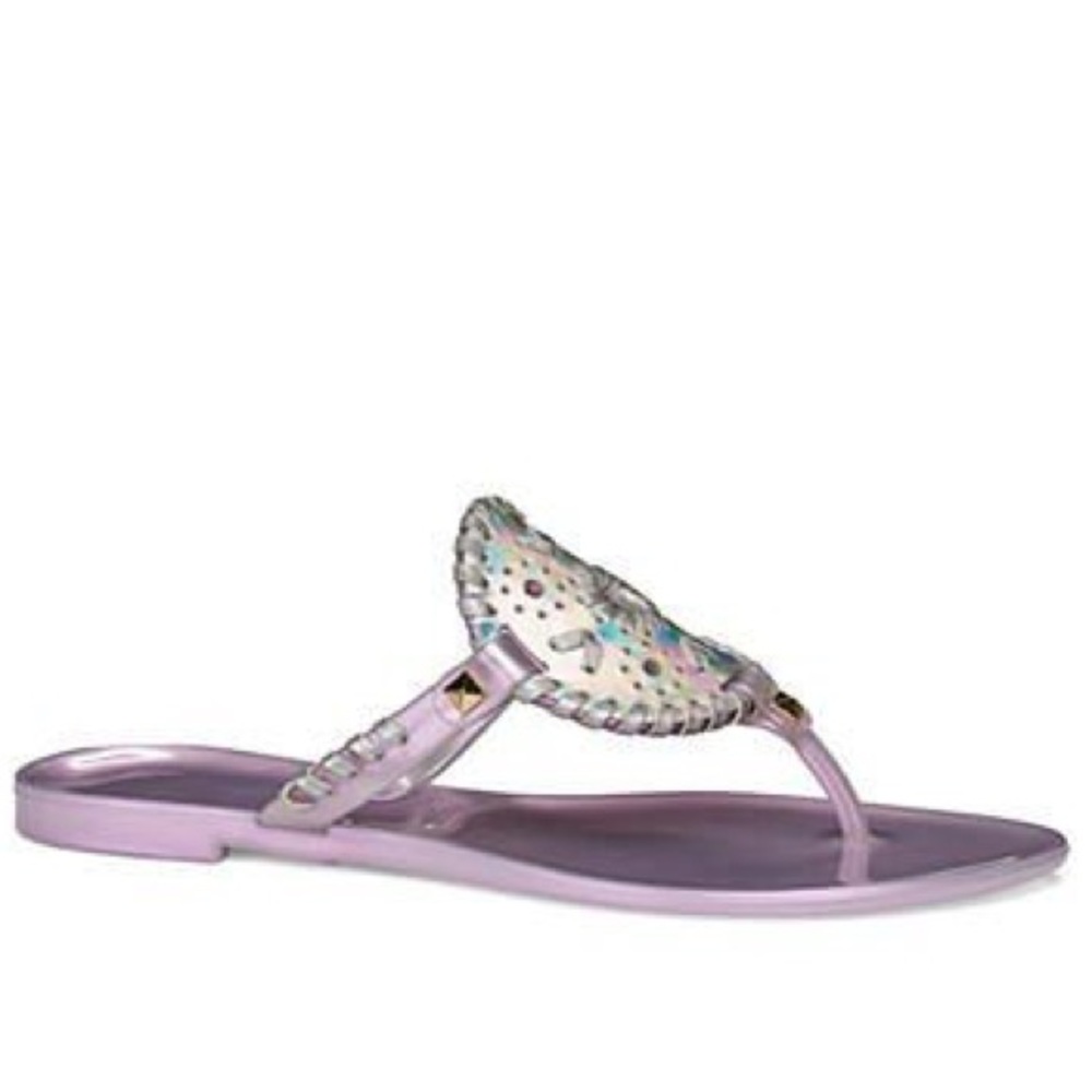 Jack Rogers Georgica Jelly Hologram Sandals